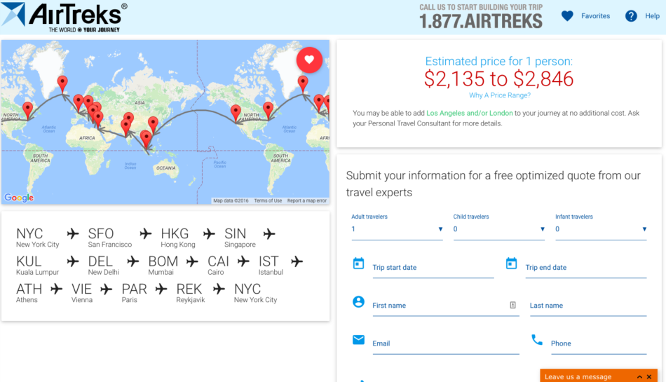 Around the world airfare doesn't have to be complicated and overpriced